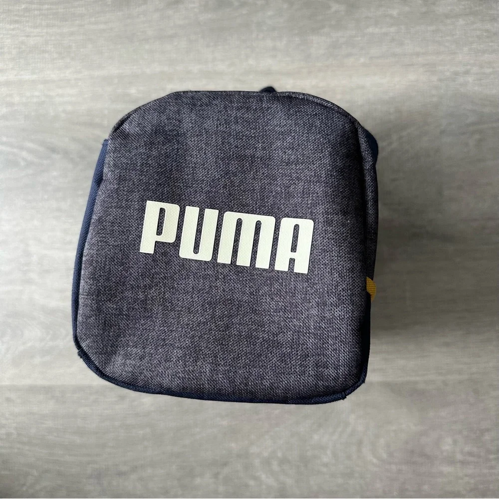Puma Unisex Navy and Gray Mini Barrel Bag - Picture 9 of 9